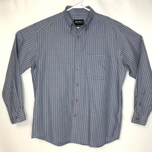 Eddie Bauer long sleeve Button Down Men’s Shirt